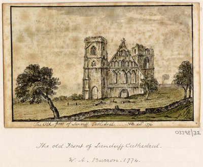 Une série de croquis, vues en Grande-Bretagne, sur le Continent et en Amérique 1772-1778 - British School