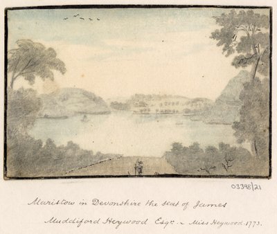 Une série de croquis, vues en Grande-Bretagne, sur le Continent et en Amérique 1772-1778 - British School