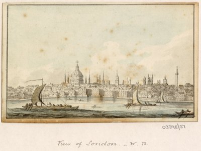 Une série de croquis, vues en Grande-Bretagne, sur le Continent et en Amérique 1772-1778 - British School