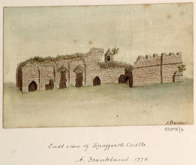 Une série de croquis, vues en Grande-Bretagne, sur le Continent et en Amérique 1772-1778 - British School