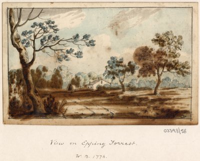 Une série de croquis, vues en Grande-Bretagne, sur le Continent et en Amérique 1772-1778 - British School