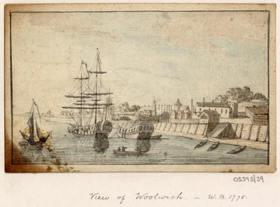 Une série de croquis, vues en Grande-Bretagne, sur le Continent et en Amérique 1772-1778 - British School