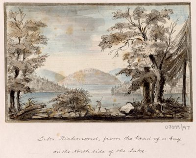 Une série de croquis, vues en Grande-Bretagne, sur le continent et en Amérique 1772-1778 - British School