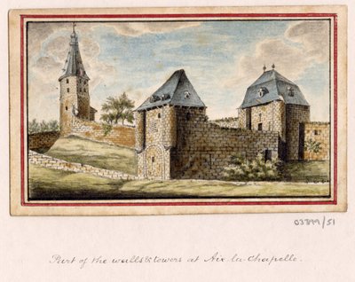 Une série de croquis, vues en Grande-Bretagne, sur le Continent et en Amérique 1772-1778 - British School