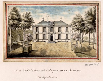 Une série de croquis, vues en Grande-Bretagne, sur le Continent et en Amérique 1772-1778 - British School