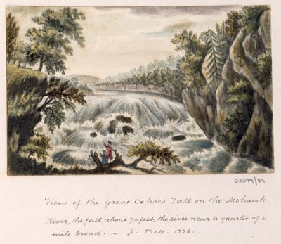 Une série de croquis, vues en Grande-Bretagne, sur le Continent et en Amérique 1772-1778 - British School