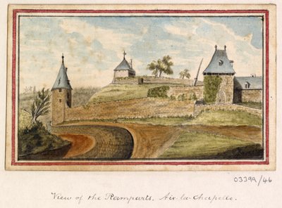 Une série de croquis, vues en Grande-Bretagne, sur le Continent et en Amérique 1772-1778 - British School
