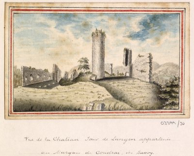 Une série de croquis, vues en Grande-Bretagne, sur le Continent et en Amérique 1772-1778 - British School