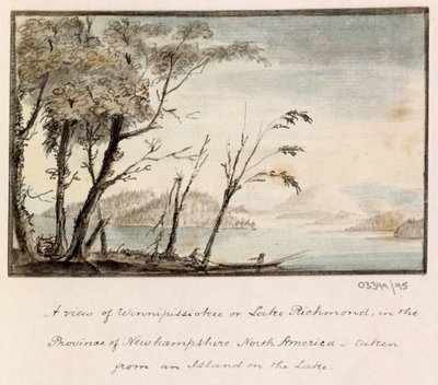 Une série de croquis, vues en Grande-Bretagne, sur le continent et en Amérique 1772-1778 - British School