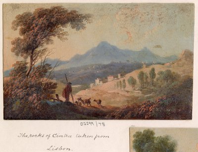 Une série de croquis, vues en Grande-Bretagne, sur le continent et en Amérique 1772-1778 - British School