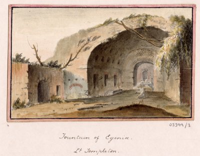 Une série de croquis, vues en Grande-Bretagne, sur le continent et en Amérique 1772-1778 - British School