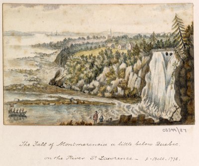 Une série de croquis, vues en Grande-Bretagne, sur le continent et en Amérique 1772-1778 - British School