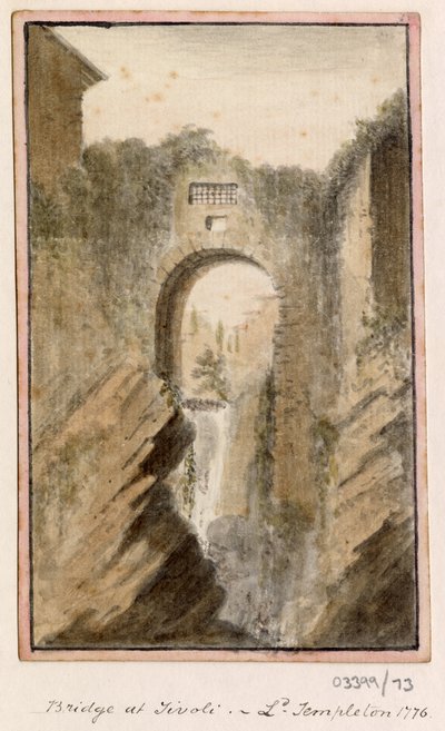 Une série de croquis, vues en Grande-Bretagne, sur le continent et en Amérique 1772-1778 - British School