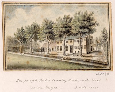 Une série de croquis, vues en Grande-Bretagne, sur le continent et en Amérique 1772-1778 - British School