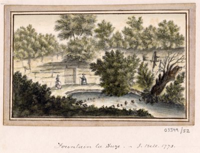Une série de croquis, vues en Grande-Bretagne, sur le Continent et en Amérique 1772-1778 - British School