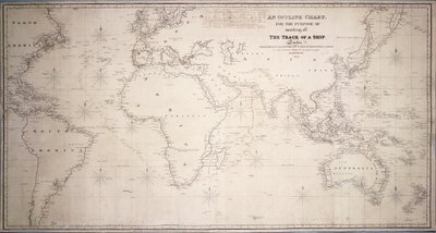 Carte de suivi pour marquer la trajectoire d