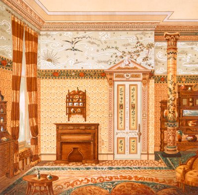 Conception pour un intérieur esthétique, de 