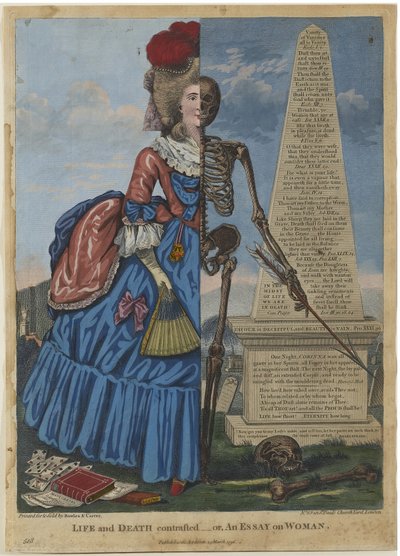 La vie et la mort contrastées, ou un essai sur la femme - British School