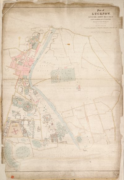 Plan de Lucknow, tracé d
