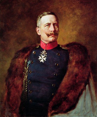 Portrait de Kaiser Wilhelm II (1859-1941) - Bruno Heinrich Strassberger