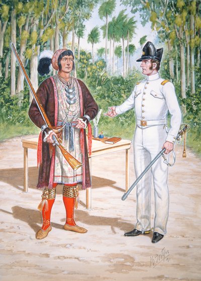 Osceola, chef du peuple séminole lors d