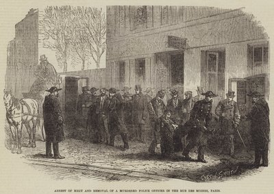 Arrestation de Megy et enlèvement d
