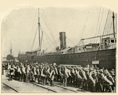 16e Infanterie embarquant, Guerre hispano-américaine, juin 1898, 1899 - Burr McIntosh