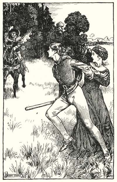 Illustration pour Le Cloître et le Foyer de Charles Reade - Byam (after) Shaw