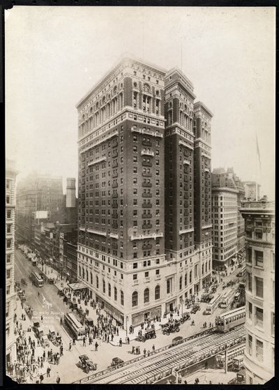 Hôtel McAlpin, 34e Rue et Broadway, New York, 1912 - Byron Company