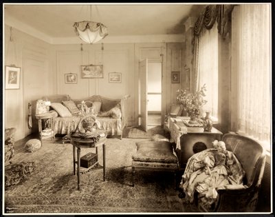 Le salon de la suite 1047 à l