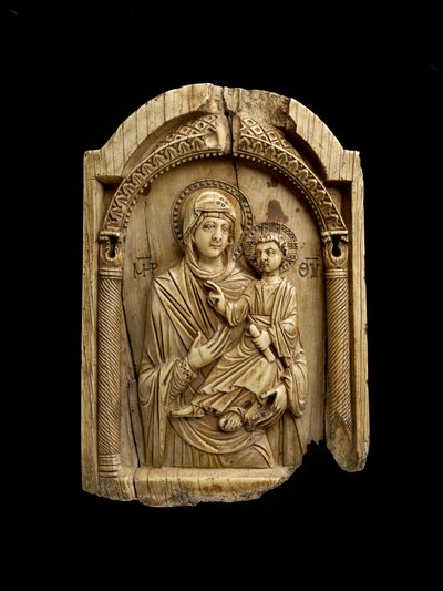 Icône de la Vierge Hodegetria montrant l