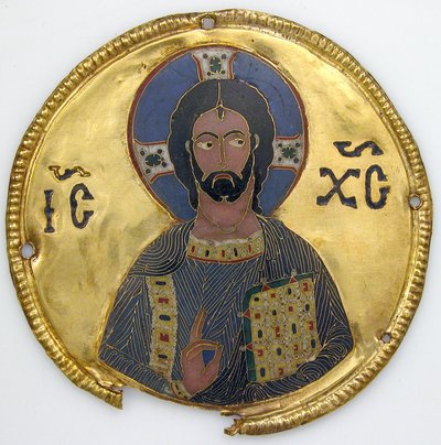 Médaillon avec le Christ d
