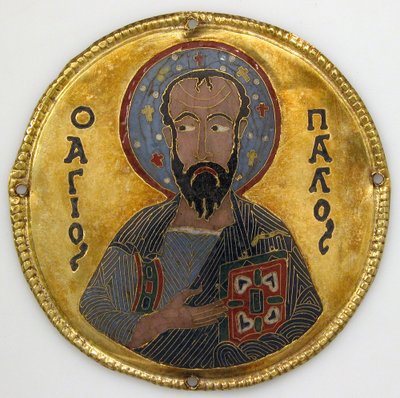 Médaillon avec Saint Paul d