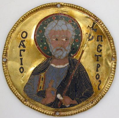 Médaillon avec Saint Pierre d