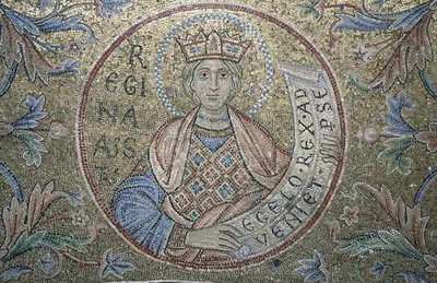 La Reine de Saba (détail) - Byzantine Byzantine