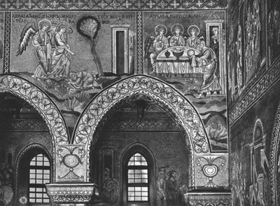 Apparition des Trois Anges à Abraham et l