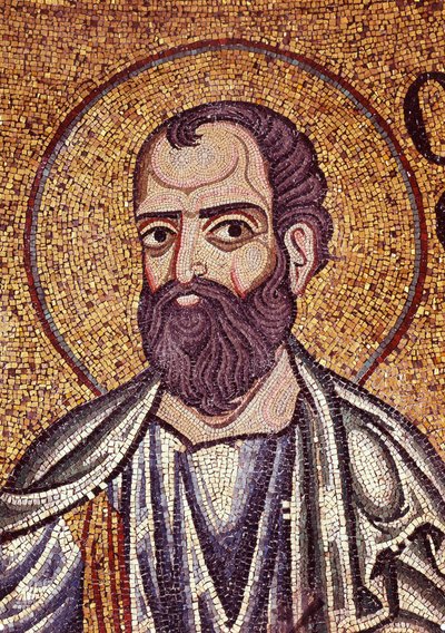 Le prophète Malachie (détail) - Byzantine School