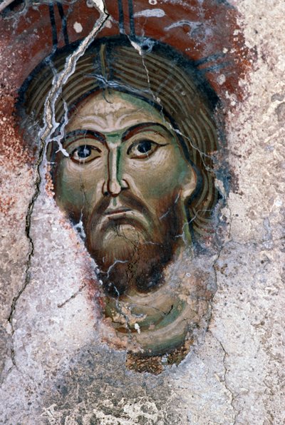 Visage du Christ, détail d