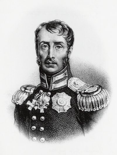 Portrait de Frédéric-Guillaume III (1770-1840), roi de Prusse à partir de 1797, gravure - J.B. and Brown J. Rowbotham
