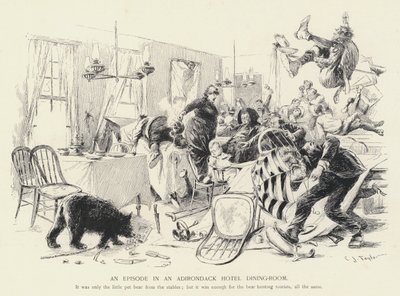 Un épisode dans la salle à manger d