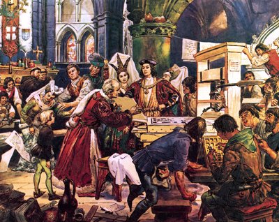 William Caxton -- Le premier imprimeur d