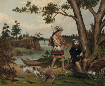 Chasseur et guide indien - C.L. Woodhouse