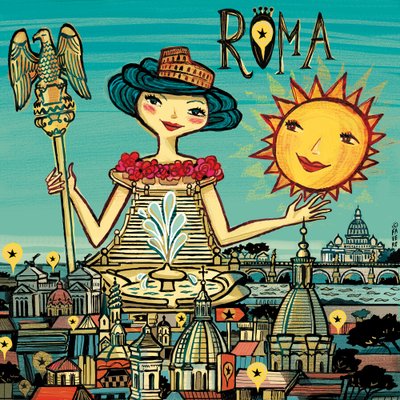 ROMA (encre et numérique) - COSTANZA FAVERO