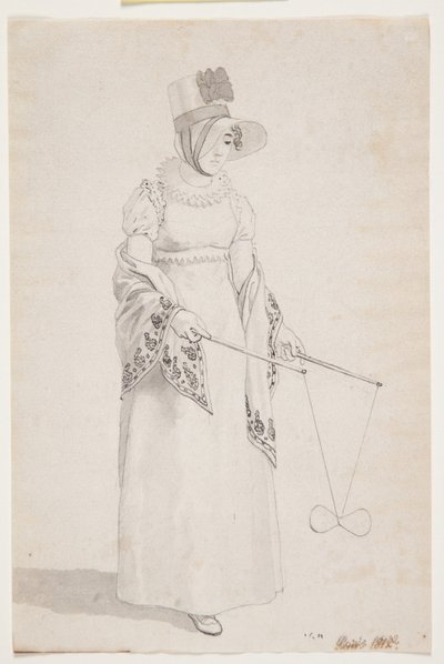 Étude préliminaire pour "Vue du château de Meudon près de Paris" - Christoffer Wilhelm Eckersberg