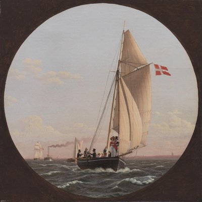Naviguer de Copenhague à Charlottenlund - Christoffer Wilhelm Eckersberg