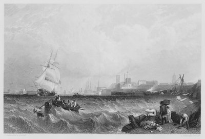 Le port de Portsmouth, d
