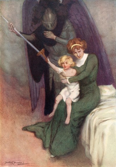 Femme et guerre - C. Dudley (after) Tennant