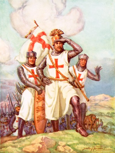 Le roi au cœur de lion en Terre Sainte - C. Dudley Tennant
