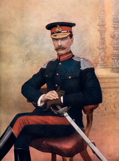 Major-Général JM Babington, commandant la 1ère brigade de cavalerie en Afrique du Sud - C Knight