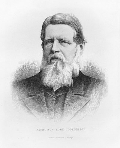 Portrait du très honorable Lord Iddesleigh - C. Laurie